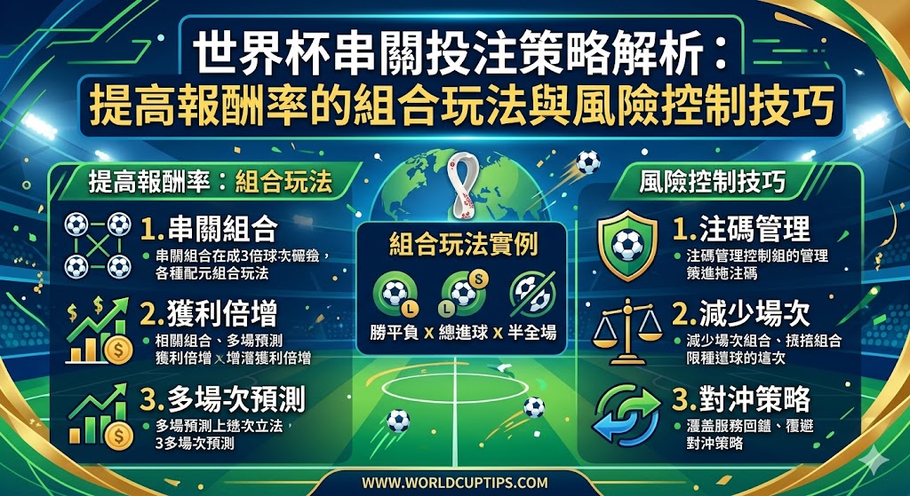 世界杯串關投注策略解析：提高報酬率的組合玩法與風險控制技巧