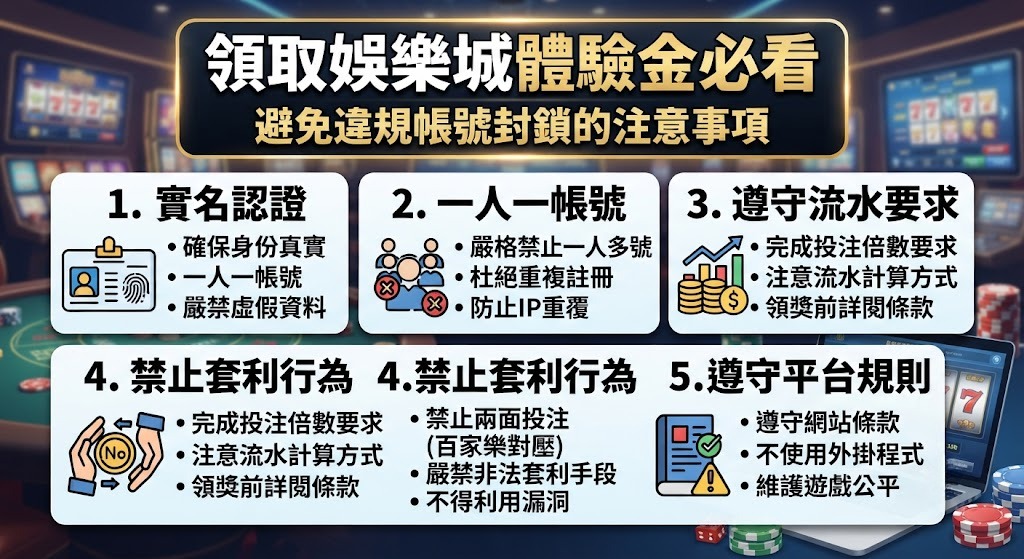 避免違規帳號封鎖的注意事項